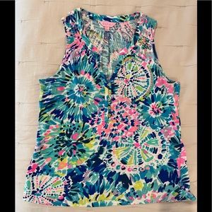 Lilly Pulitzer~Essie Tank Top~Medium~Pre-Owned